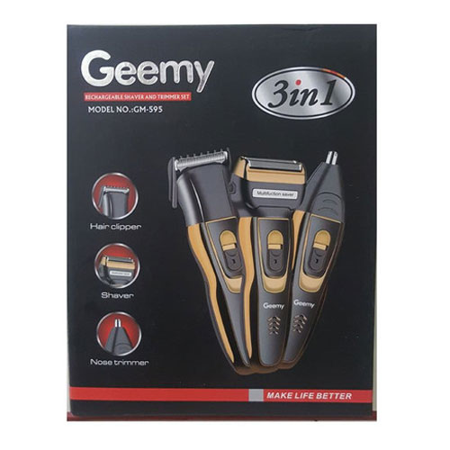 ماشین اصلاح موی صورت 3 کاره جیمی مدل Gm-595