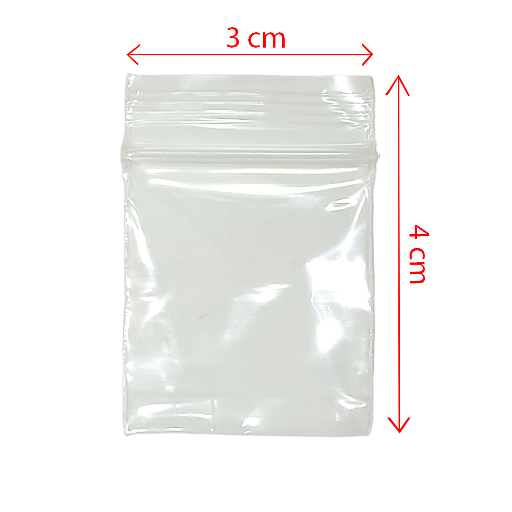 زیپ کیپ سایز 3*4 بسته 50 عددی