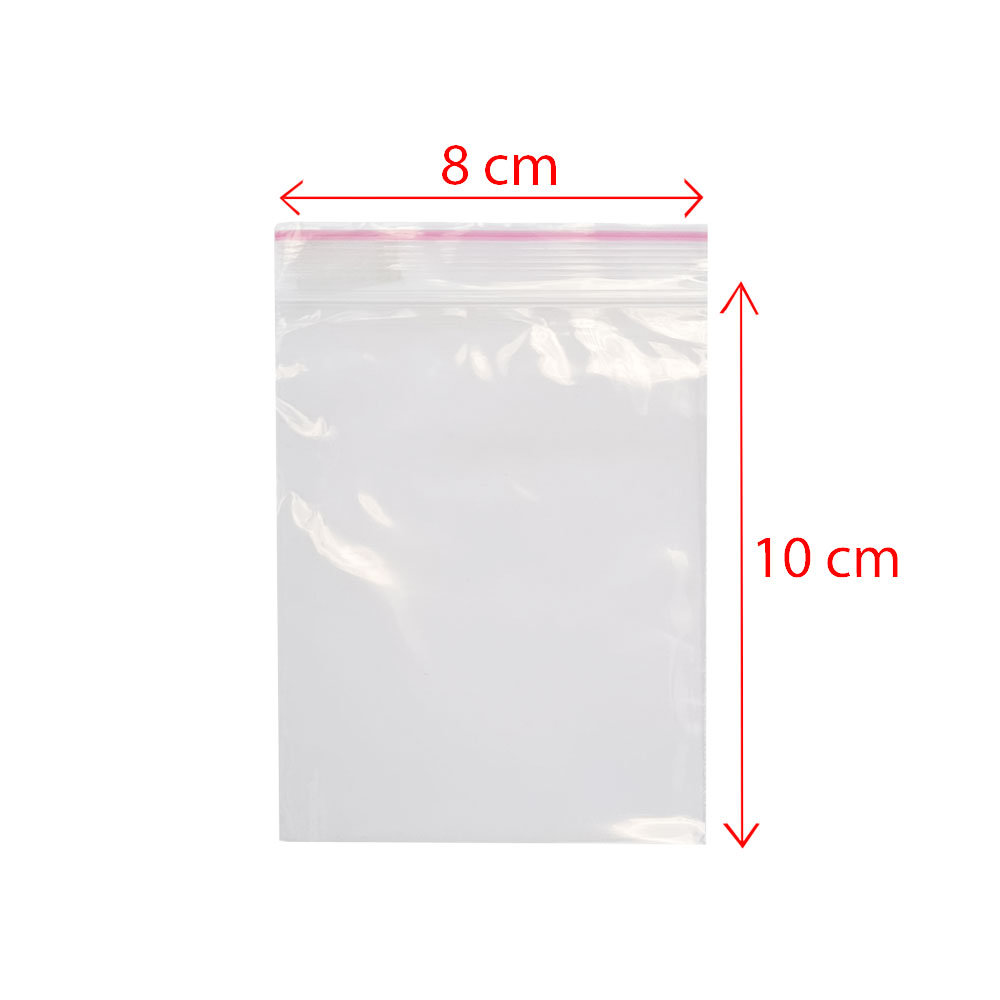 زیپ کیپ سایز 10*8 بسته 200 عددی