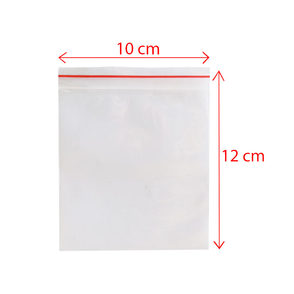 زیپ کیپ سایز 12*10 بسته 100 عددی