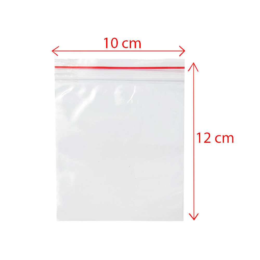 زیپ کیپ سایز 12*10 بسته 200 عددی