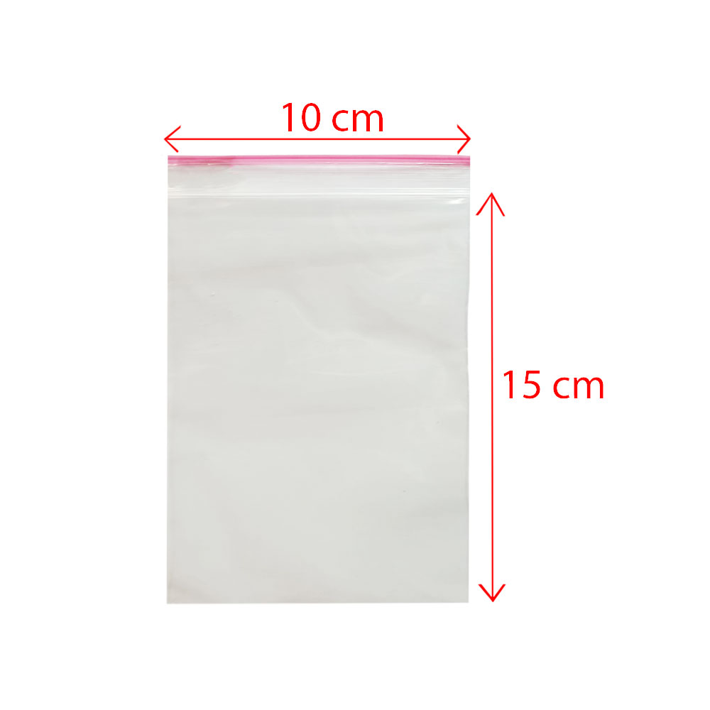 زیپ کیپ سایز 15*10 بسته 200 عددی