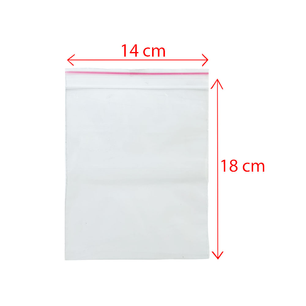 زیپ کیپ سایز 18*14 بسته 200 عددی