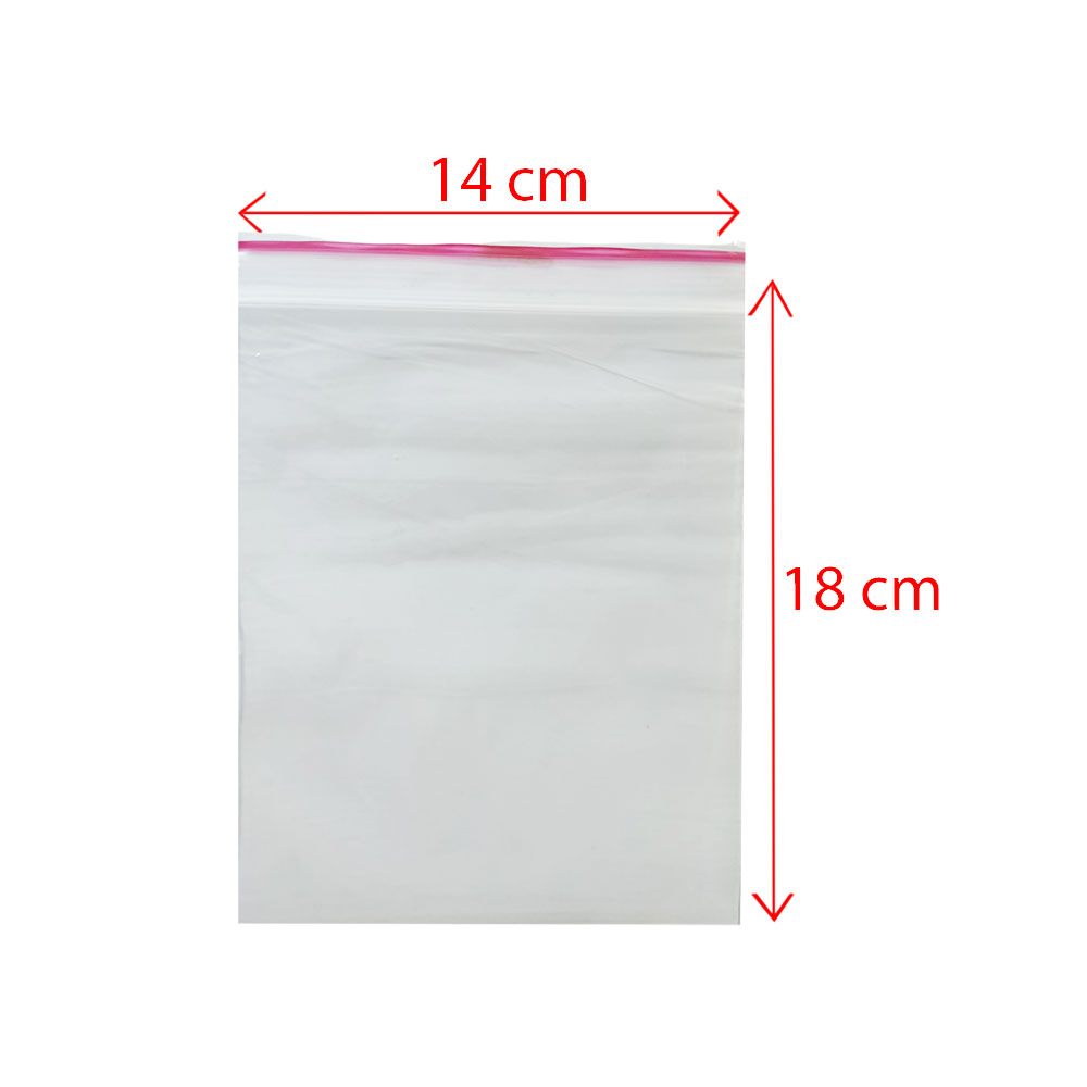 زیپ کیپ سایز 18*14 بسته 200 عددی