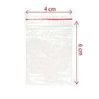 زیپ کیپ سایز 6*4 بسته 50 عددی